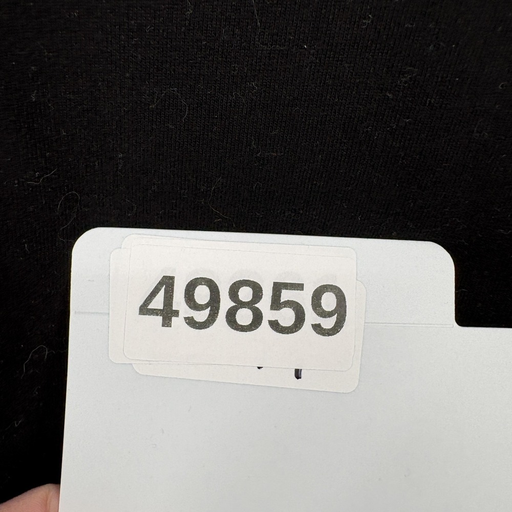 LIVI Lane Bryant Black Short-Sleeve Hooded Sweatshirt with White Trim, like NEW! - Picture 12 of 12